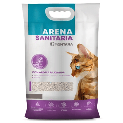ARENA SANITARIA MONTANA CON AROMA A LAVANDA