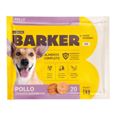 BARKER HAMBURGUESA DE POLLO 1 KG