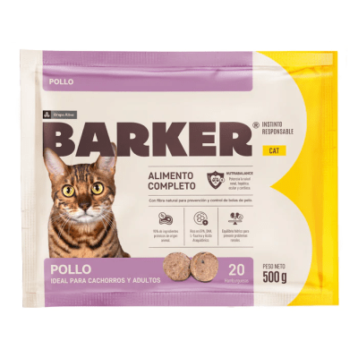 BARKER HAMBURGUESA DE POLLO CATS