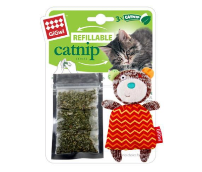 GIGWI OSO RECARGABLE CATNIP