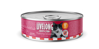 LIVELONG GATO DELICIAS DE CARNE (156 GR)