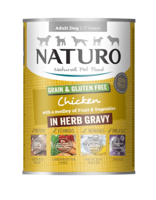 NATURO POLLO CON FRUTAS Y VEGETALES (390 GR)1