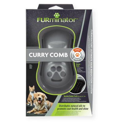 FURMINATOR - CURRY COMB GROOMING BRUSH DOG & CAT1