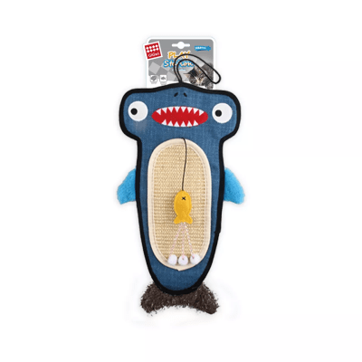 GIGWI JOYFULL SPACE CAT SCRATCHER TIBURON1