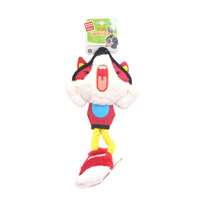 GIGWI ELASTIC HERCULES ZORRO/MAPACHE1