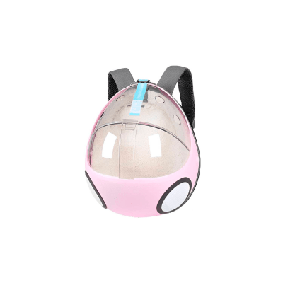 MOCHILA CAMA PARA MASCOTAS COLOR ROSA