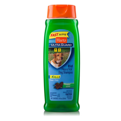 HARTZ HUG RIDFLEA DOG SHAMPOO - Antipulgas Esencia fresca (532 ML)