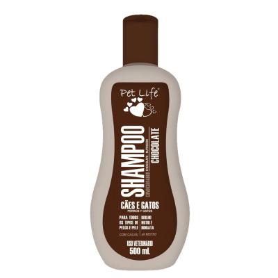 PET LIFE SHAMPOO Y ACONDICIONADOR CHOCOLATE - 500 ML