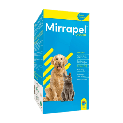 MIRRAPEL JARABE PARA PERROS Y GATOS