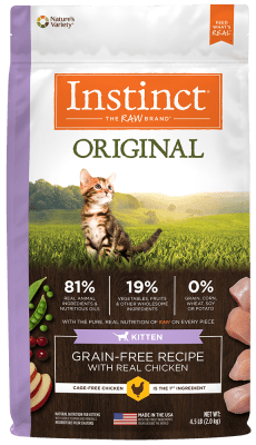 INSTINCT RAW INSPIRED KIBBLE (KITTEN) CHICKEN
