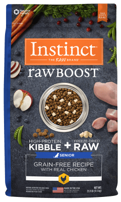 INSTINCT RAW BOOST KIBBLE (SENIOR DOG) CHICKEN1