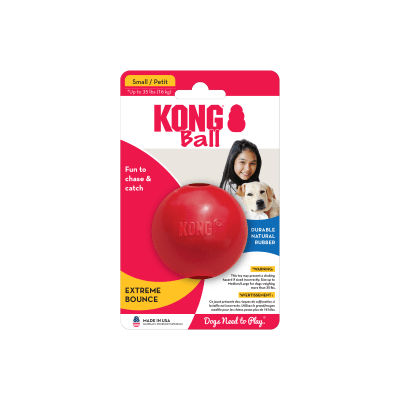 KONG BALL W/HOLE SM