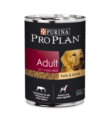 LATA PRO PLAN ADULT POLLO Y ARROZ1