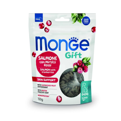 MONGE GIFT SUPER M SKIN SUPPORT DOG SALMON Y ARANDANOS1