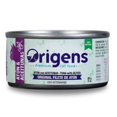 ORIGENS FILETE DE ATUN CON ACEITUNA 85 GR