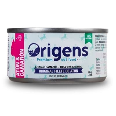 ORIGENS FILETE DE ATUN CON CAMARÓN 85 GR