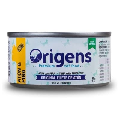 ORIGENS FILETE DE ATUN CON PIÑA 85 GR