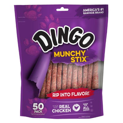 DINGO - MUNCHY STIX - 50PK