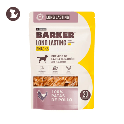 BARKER LONG LASTING SNACKS PATAS DE POLLO