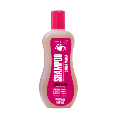 PET LIFE SHAMPOO Y ACONDICIONADOR SANTA MARIA - 500 ML