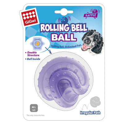 GIGWI - ROLLING BELL BALL GIGWI - Pelota para perros1