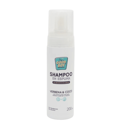 GOOD BOY SHAMPOO EN ESPUMA VERBENA Y COCO