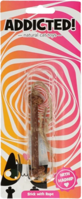 ADDICTED CAT - VARA DE JUGUETE PARA GATOS CON SOGA