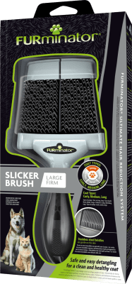 FURMINATOR - FIRM SLICKER BRUSH LG DOG & CAT1
