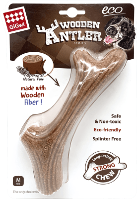 GIGWI DOG CHEW WOODEN ANTLER1