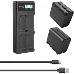 Kit NP-F970 Dual-Battery y Cargador 0