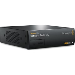 Conversor de Fibra Óptica a Audio Profesional (No incluye modulo SFP)