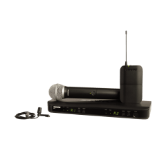 SHURE BLX1288/CVL Sistema combo con micrófono de mano PG58 y lavalier CVL