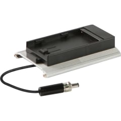 Datavideo - Adaptador de baterías NPF para alimentar conversores DAC (MB-4-S2)