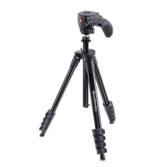 Trípode Manfrotto compacto negro 