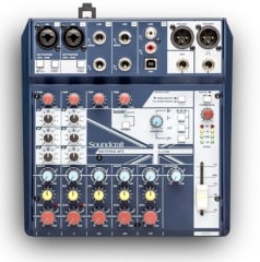 Consola Soundcraft NOTEPAD 8FX