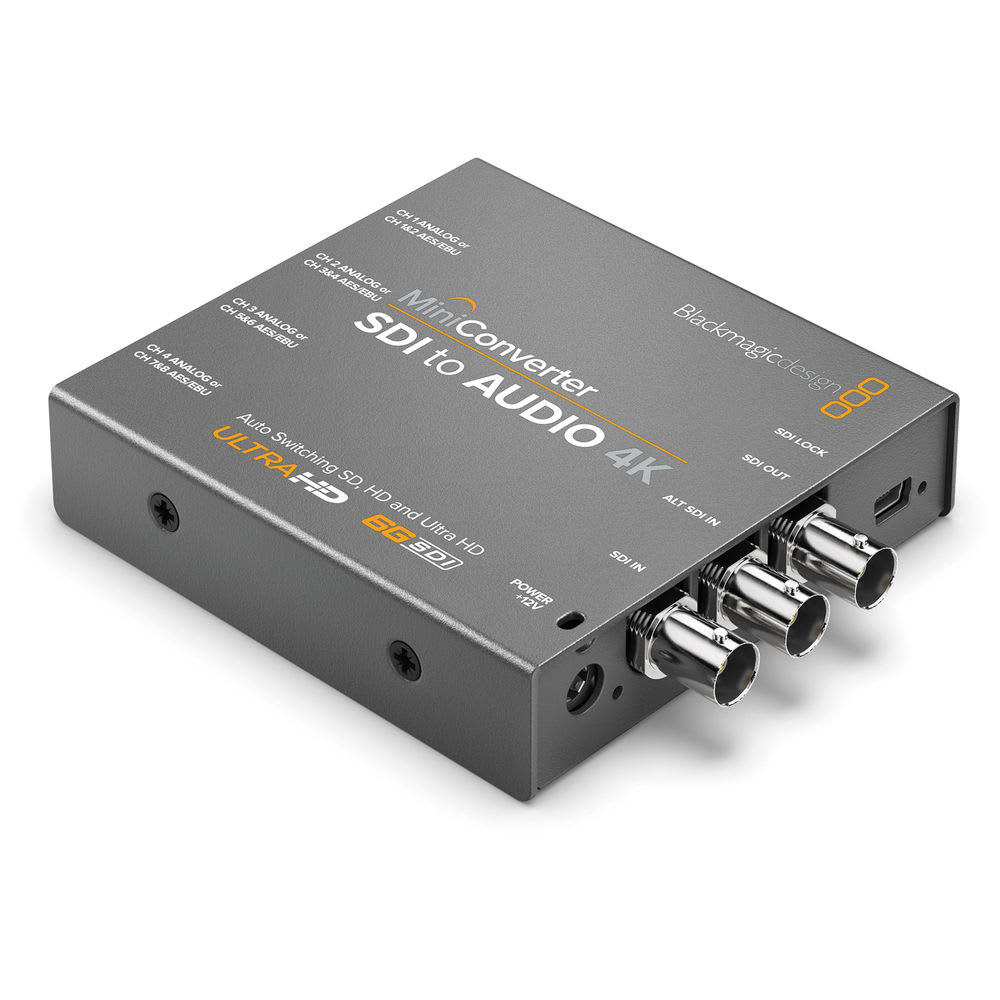 Mini Converter SDI a Audio 4K1