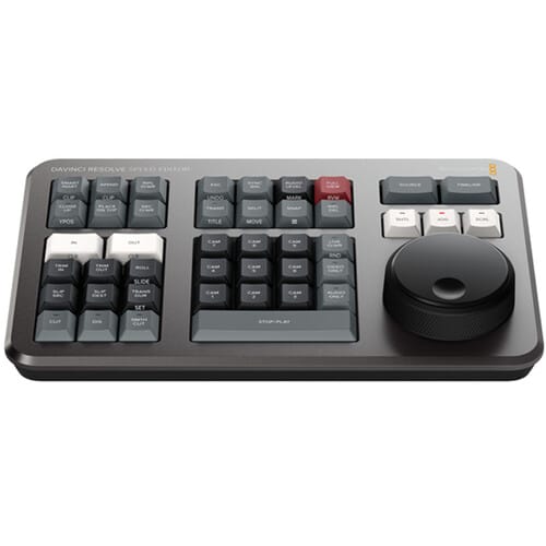 DaVinci Resolve Speed Editor con Software Studio1