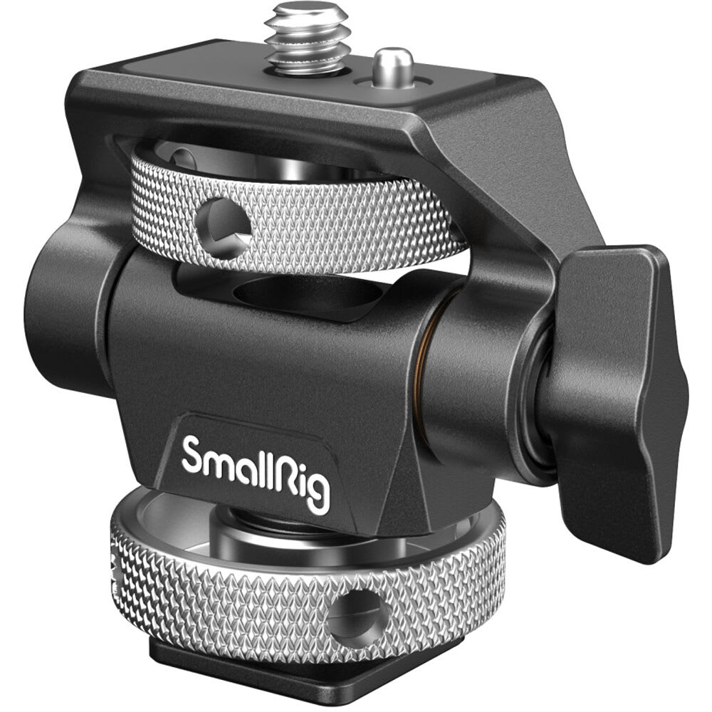 Soporte Ajustable de Monitoreo SmallRig Giratorio e Inclinable con Montura Cold Shoe1