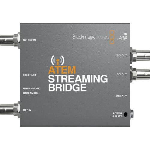 Blackmagic ATEM Streaming Bridge - Envía SDI/HDMI a Internet1