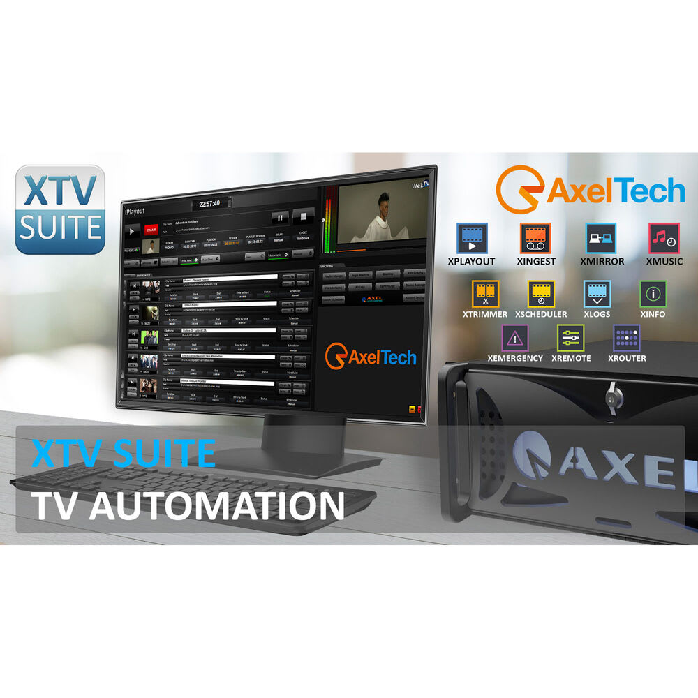 Axel Tech XTV Suite Television Automation Software1