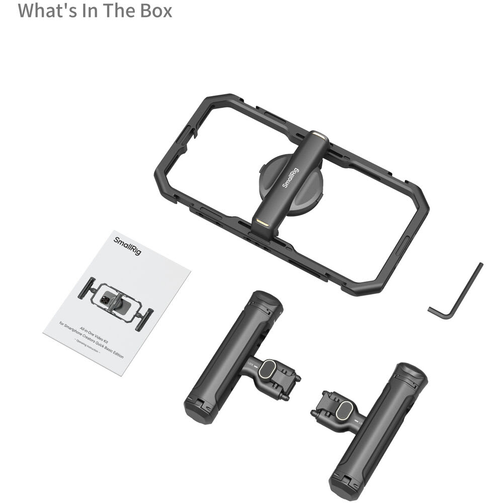 Kit de cage básico para Smartphone para video profesional2