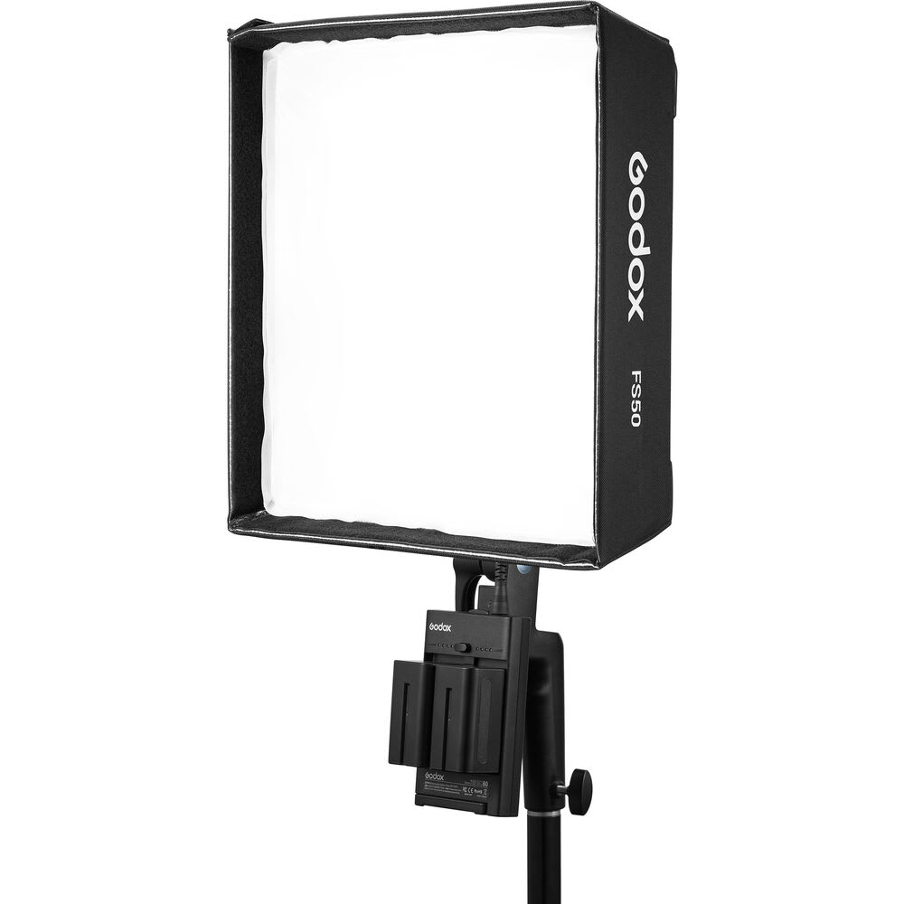 Softbox Rectangular para Paneles LED Flexibles FH50Bi y FH50R2