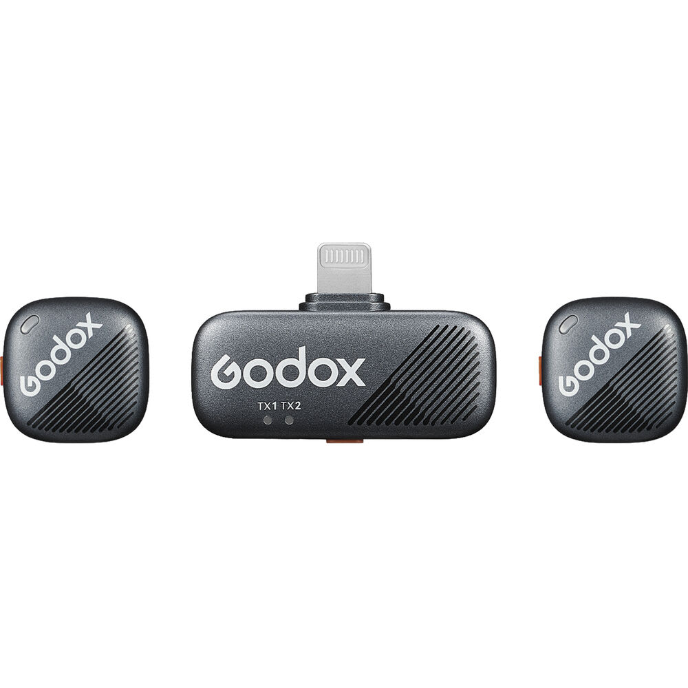 Sistema de Micrófono Inalámbrico Ultra Compacto Godox Cube-S para iOS (Lightning)2