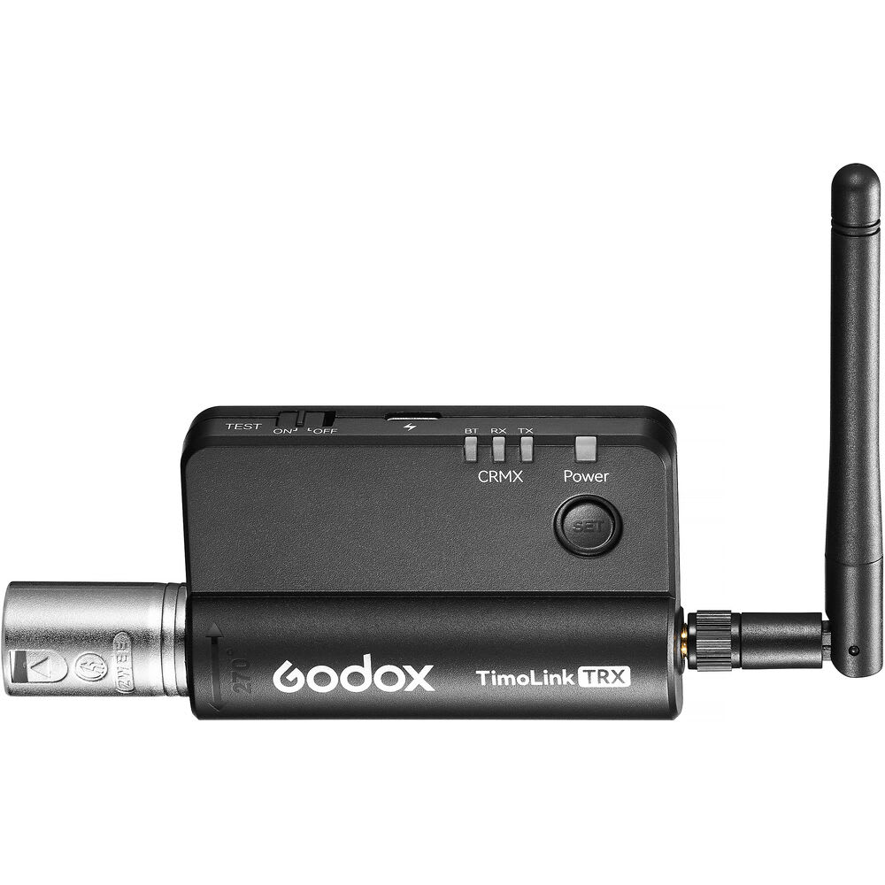 Transceptor DMX Inalámbrico Godox TimoLink TRX CRMX2