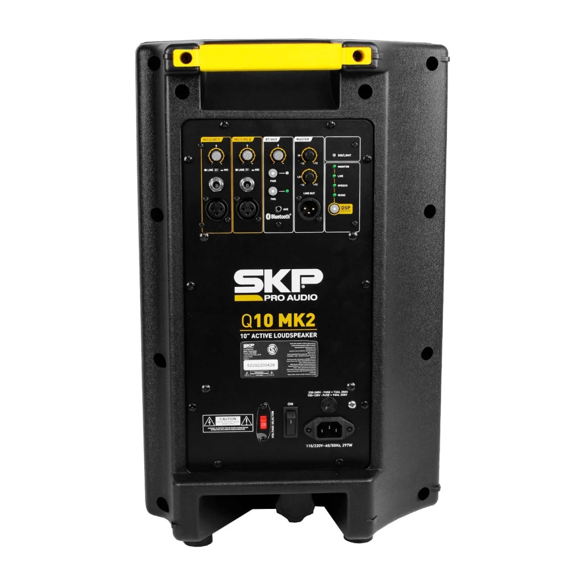 Parlante Portátil con Batería SKP Q10 MK2 con DSP y Bluetooth TWS.2