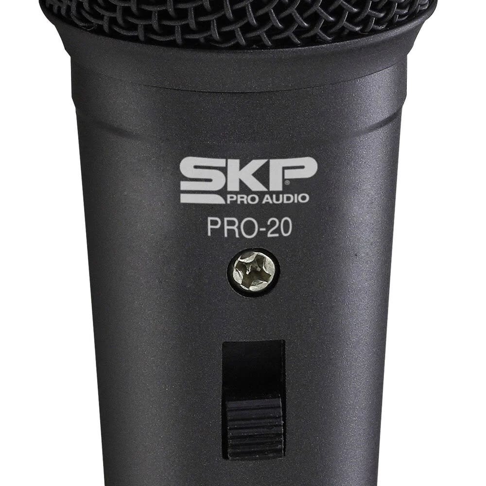 Micrófono de Mano SKP PRO 20 para Voz en Vivo y Streaming3