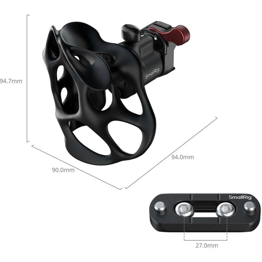 Empuñadura giratoria hidráulica ImageGrip con abrazadera NATO (Lado izquierdo)3