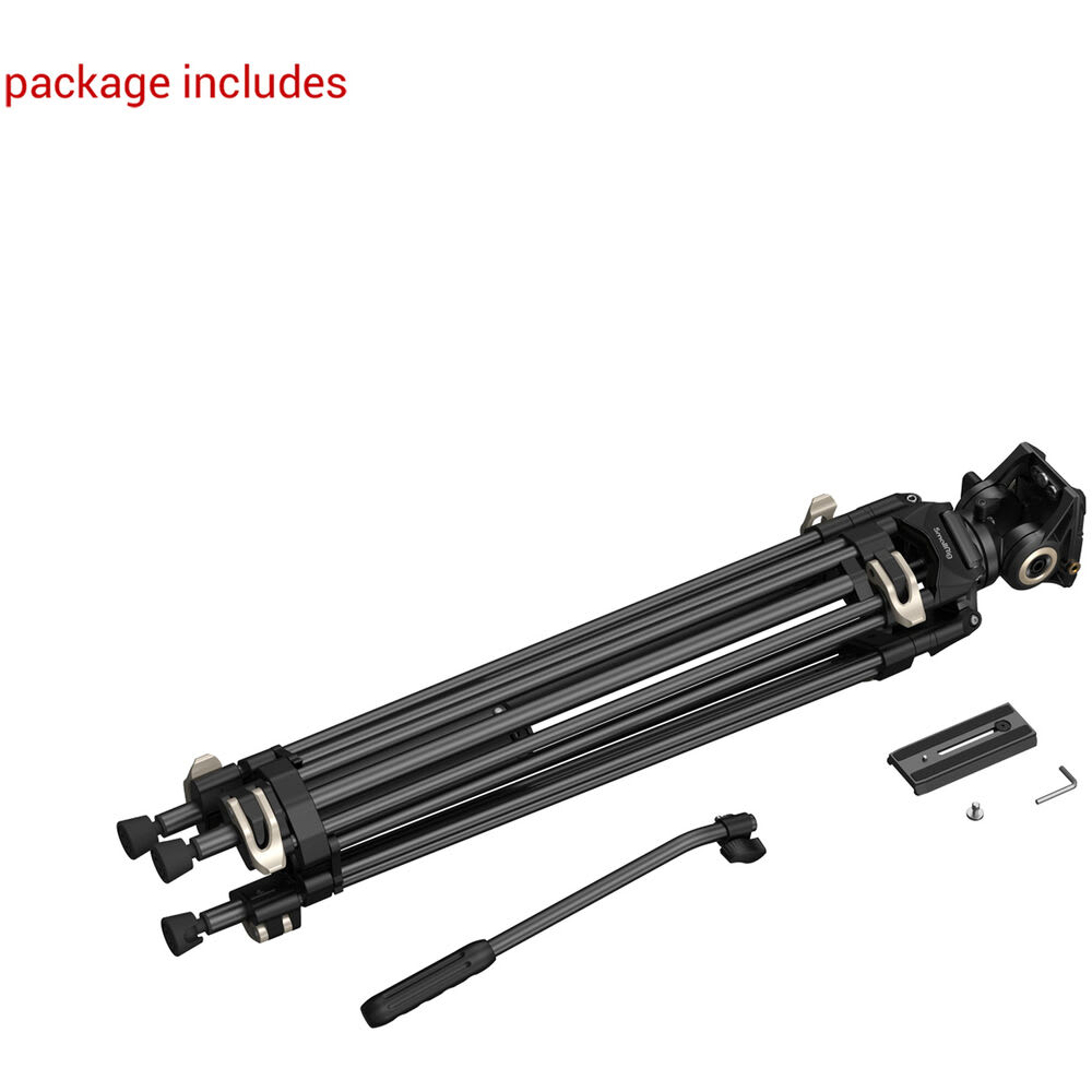 Trípode Heavy-Duty video con cabezal de fluido AD-014