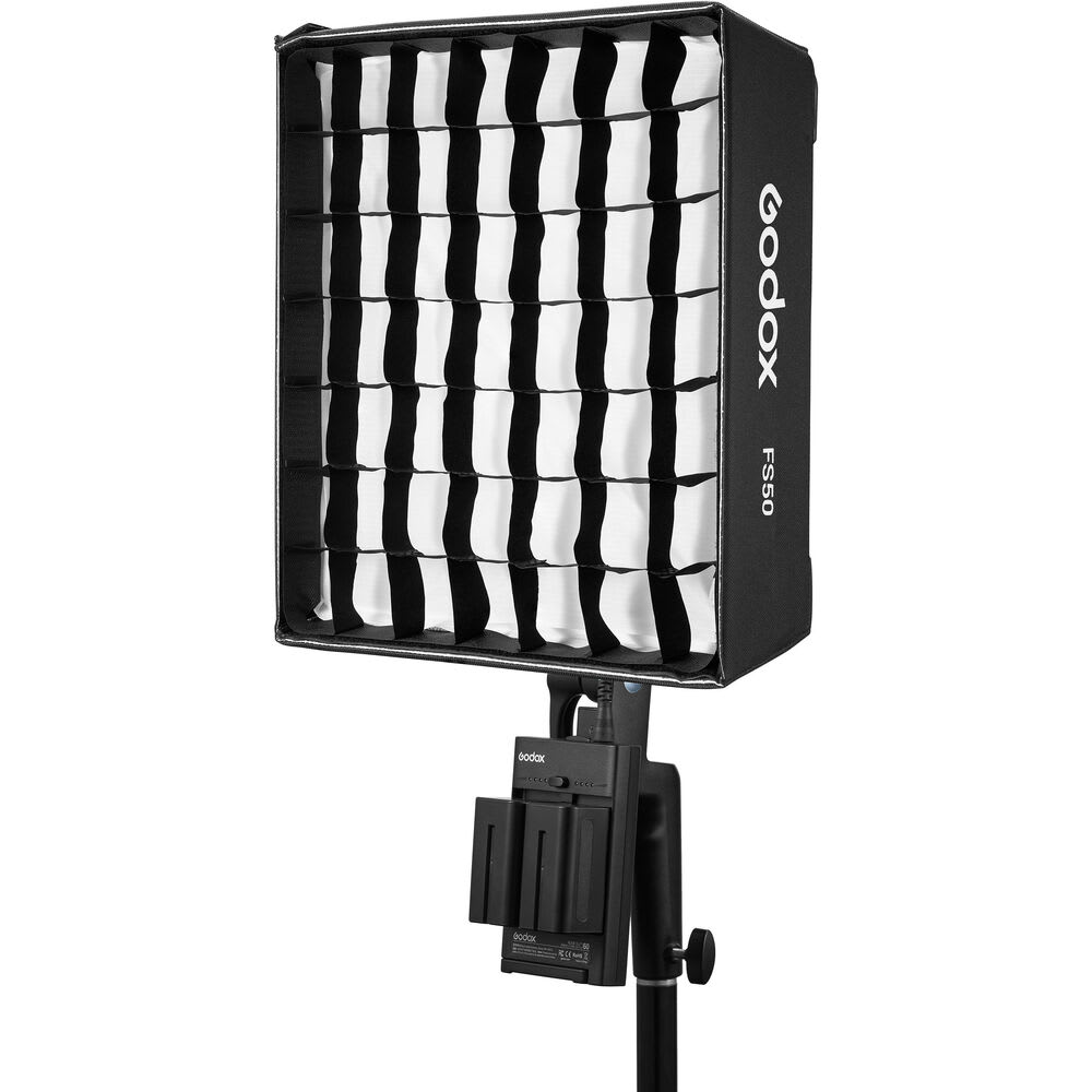 Softbox Rectangular para Paneles LED Flexibles FH50Bi y FH50R4