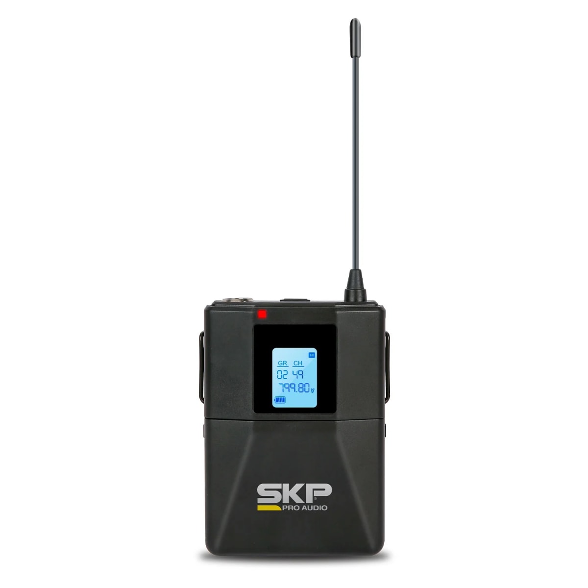 Micrófono Inalámbrico Dual SKP UHF 700 Pro Mano y Cintillo5